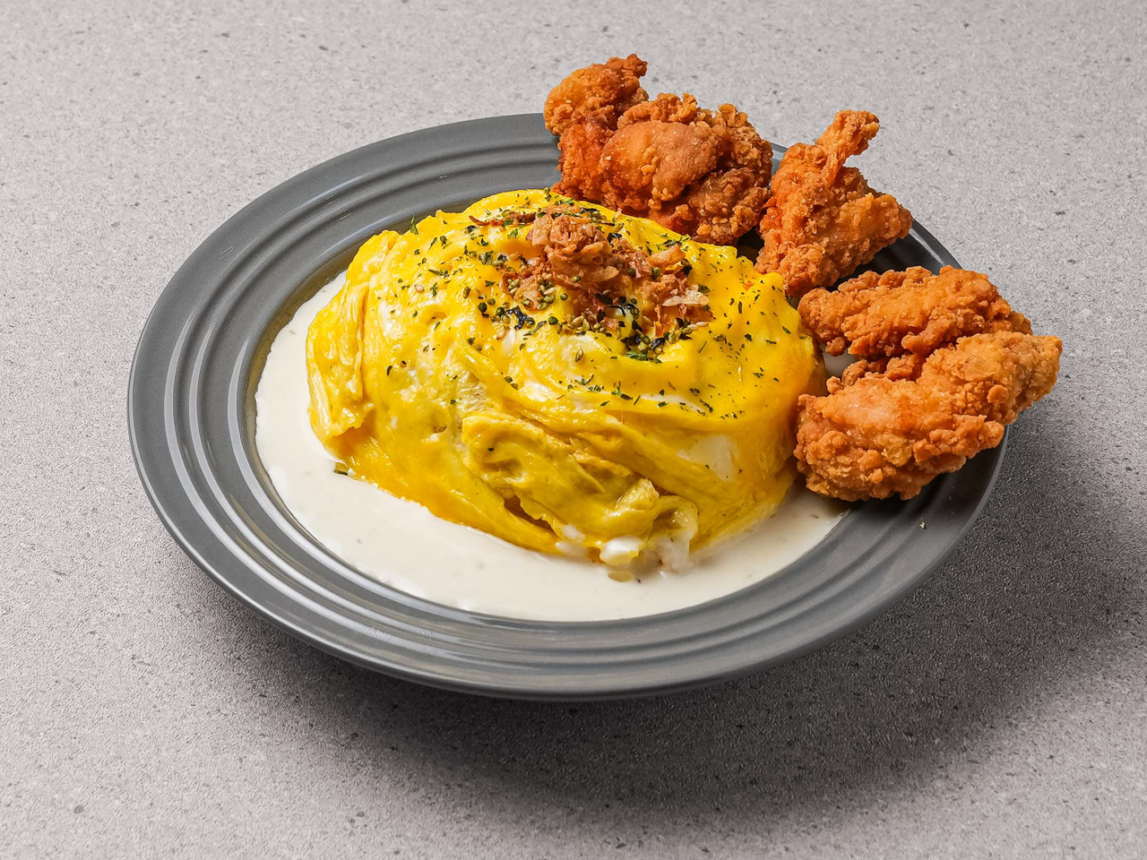 트위스트에그 치킨 매콤크림 오믈렛