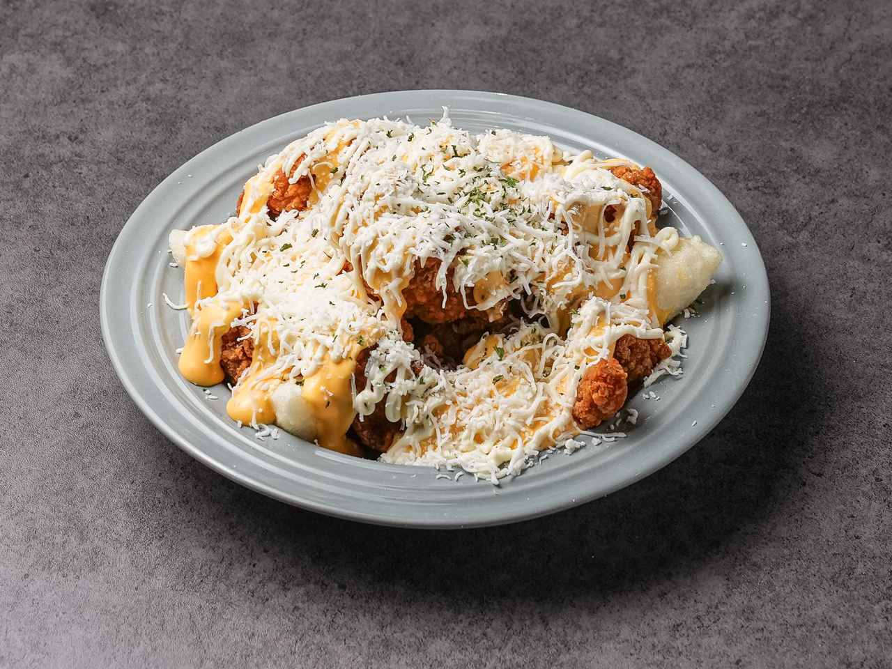 눈꽃 치즈 순살 치킨